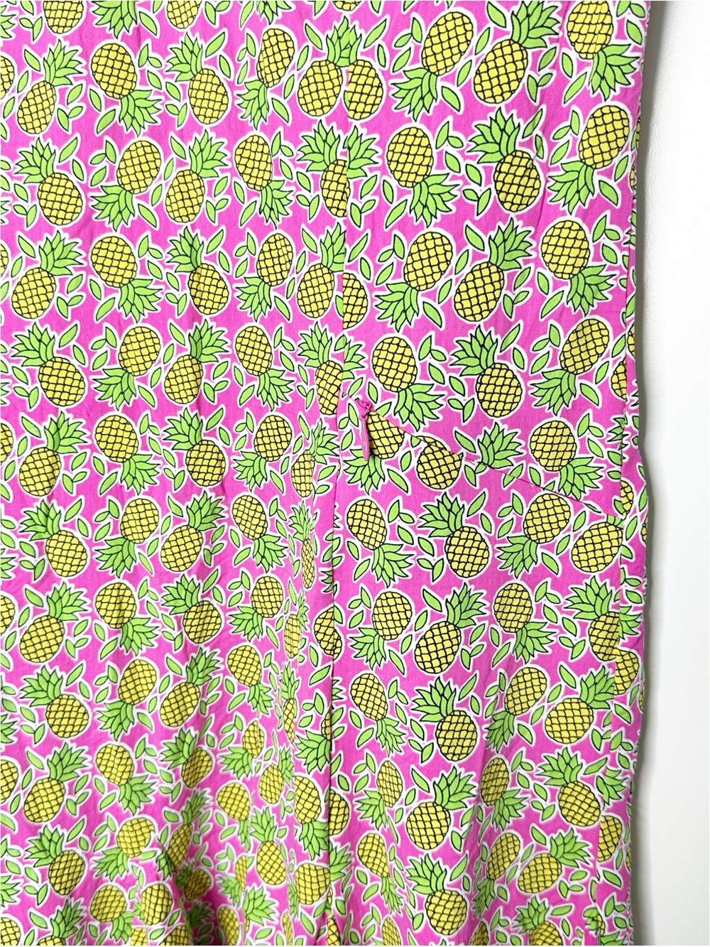 Ibkul pineapple print short-sleeve godet dress Small athletic UPF 50+ tennis - Picture 3 of 8